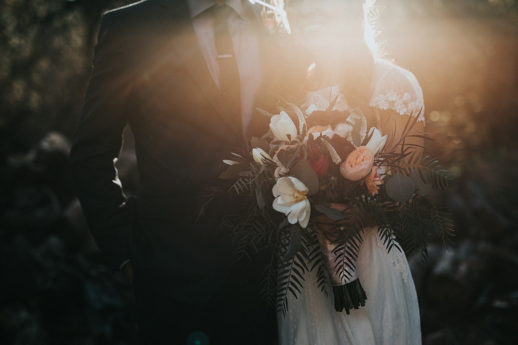 Illustrative wedding scene for Rachitales